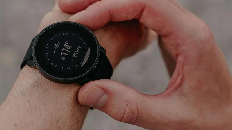 SUUNTO 9 Peak Pro GPS Sports Watch being worn