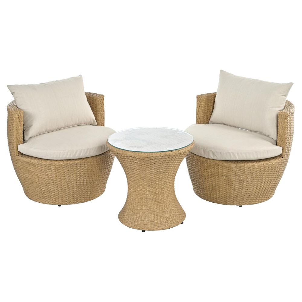 Christopher Knight Home Dessa Patio Conversation Set