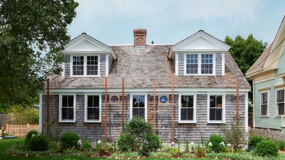 exterior of 18th century house