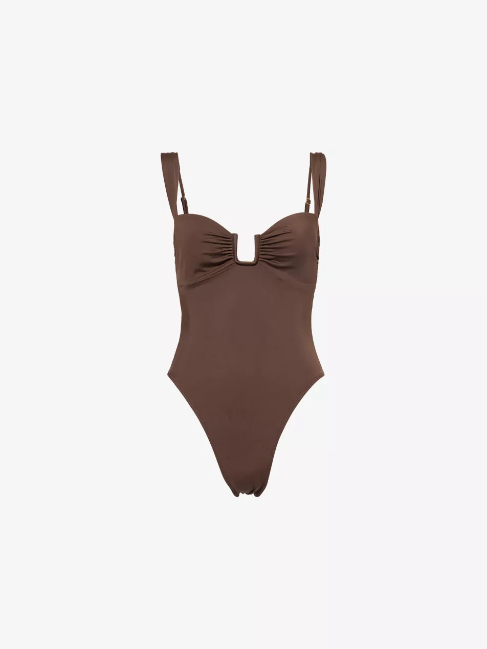 Cannes Balconette High-Leg One-Piece - Xs