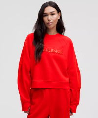 Lululemon Scuba Oversized Pullover Wordmark