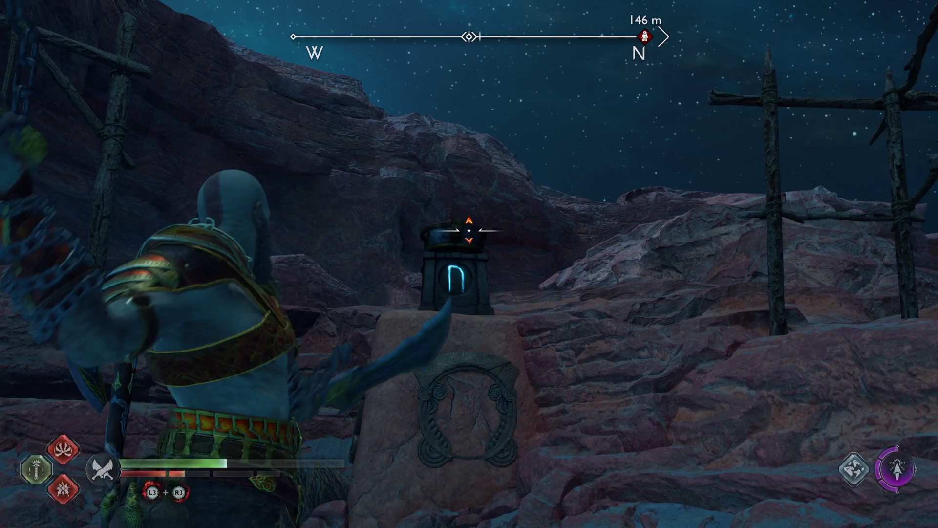 God of War Ragnarok runic Nornir chests in Alfheim