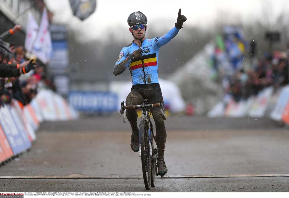 Eli Iserbyt (Belgium) wins the U23 title at the UCI Cyclo-cross World Championships