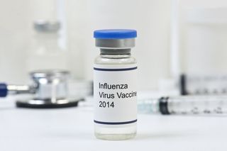 Flu vaccination, flu shot, influenza