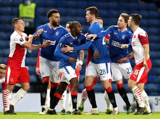 Rangers v Slavia Prague – UEFA Europa League – Round of Sixteen – Second Leg – Ibrox Stadium