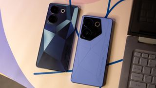 Tecno Camon 20 Premier and Camon 20 Pro side by side