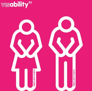 disability icon set: C: Crohn’s and Colitus