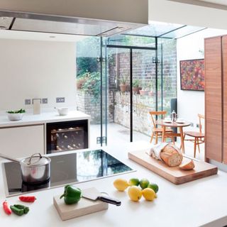 Glass extension idea kitchen