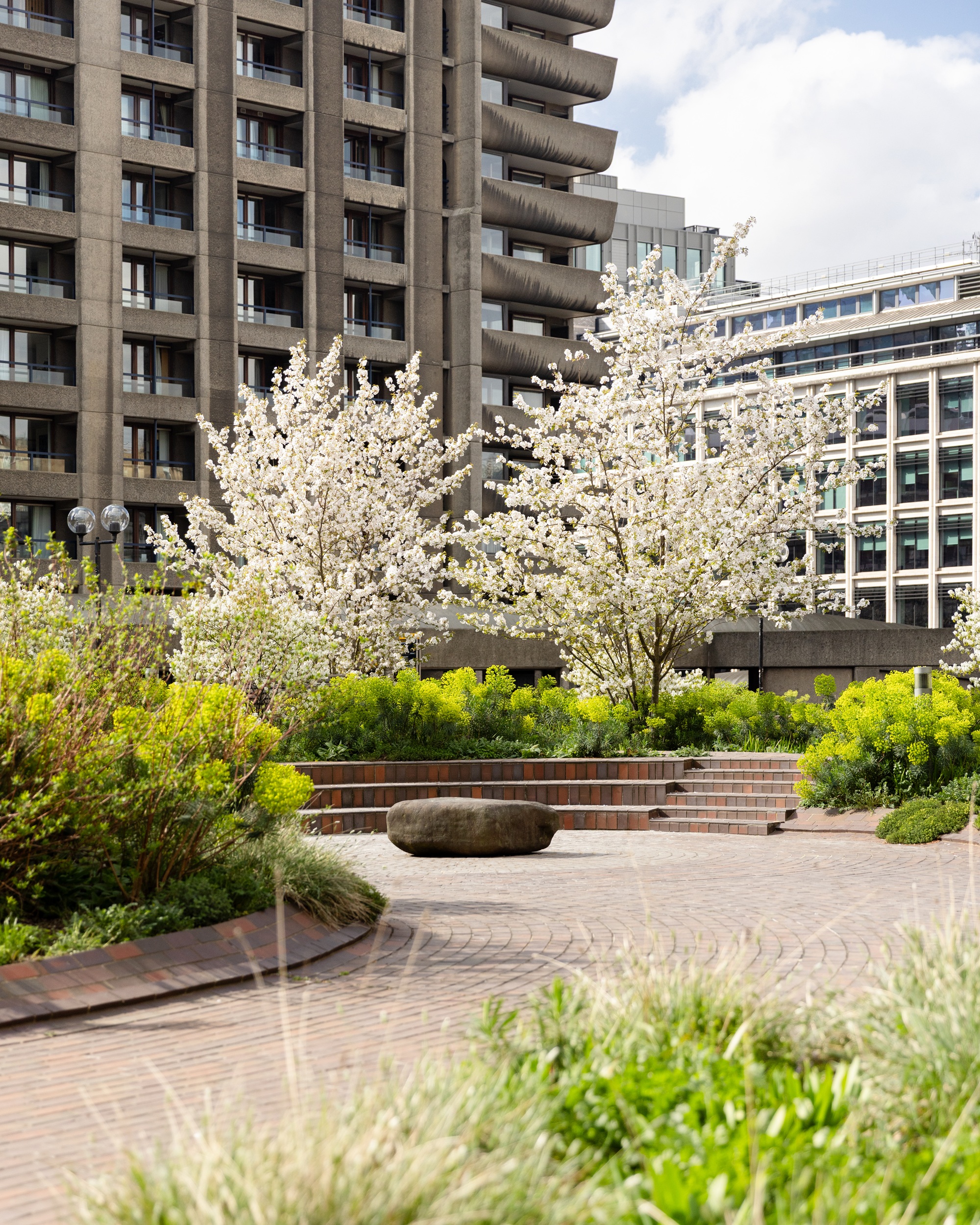 beech gardens at london's barbican building