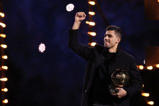 Rodri claimed the 2024 Ballon d'Or prize back in October