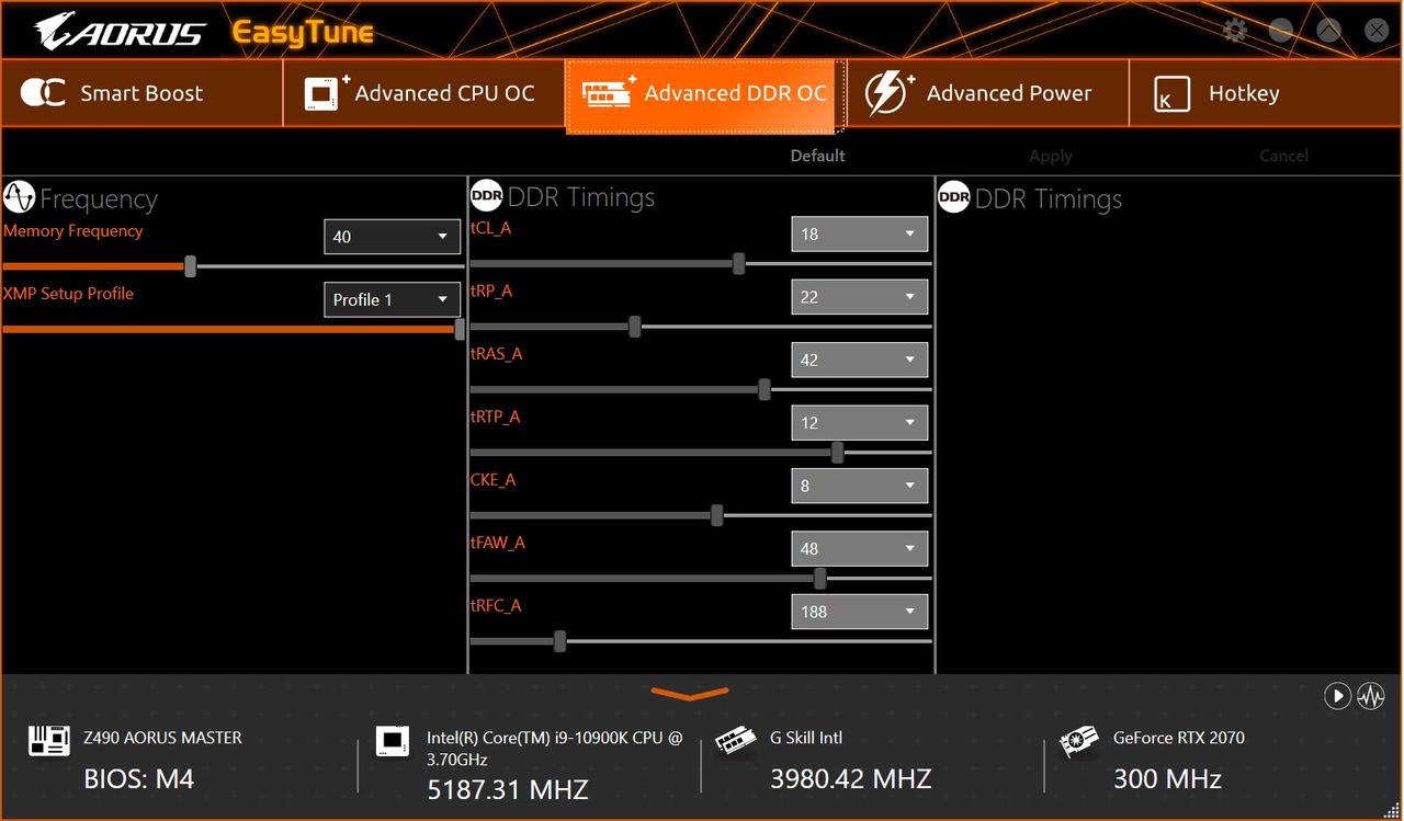 Gigabyte Z490M Gaming X Software