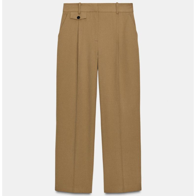 Zara , Straight Leg Darted Trouser