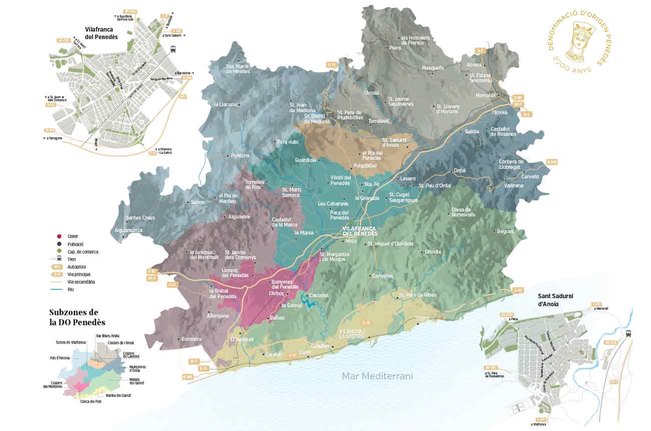 DO Pened&amp;egrave;s map