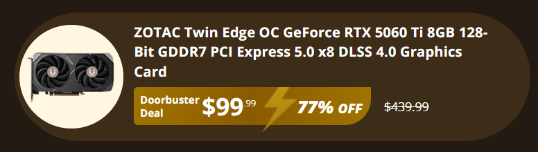Newegg Doorbuster deal