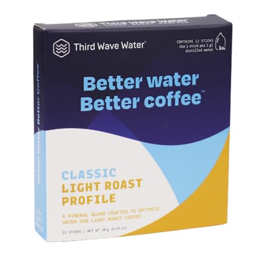 Third Wave Water Classic Light Roast for Brewing the Best Coffee, Classic Profile, 12 Single Gallon Sticks, as Seen on Shark Tank