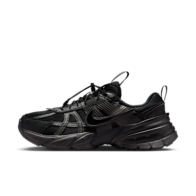 Nike V2k Run Women&#039;s Shoes - Black/metallic Silver/anthracite/black - Size 5