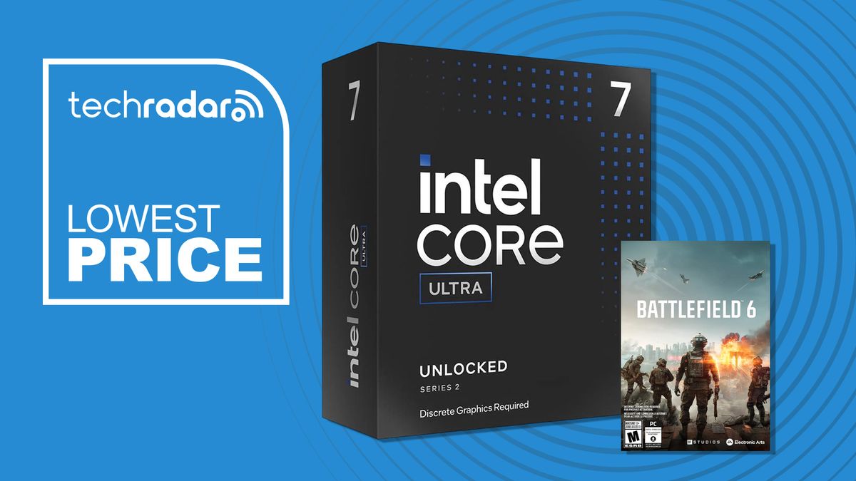 Newegg slashes Intel Ultra 7 265K to $299.99 - Free Battlefield 6 included