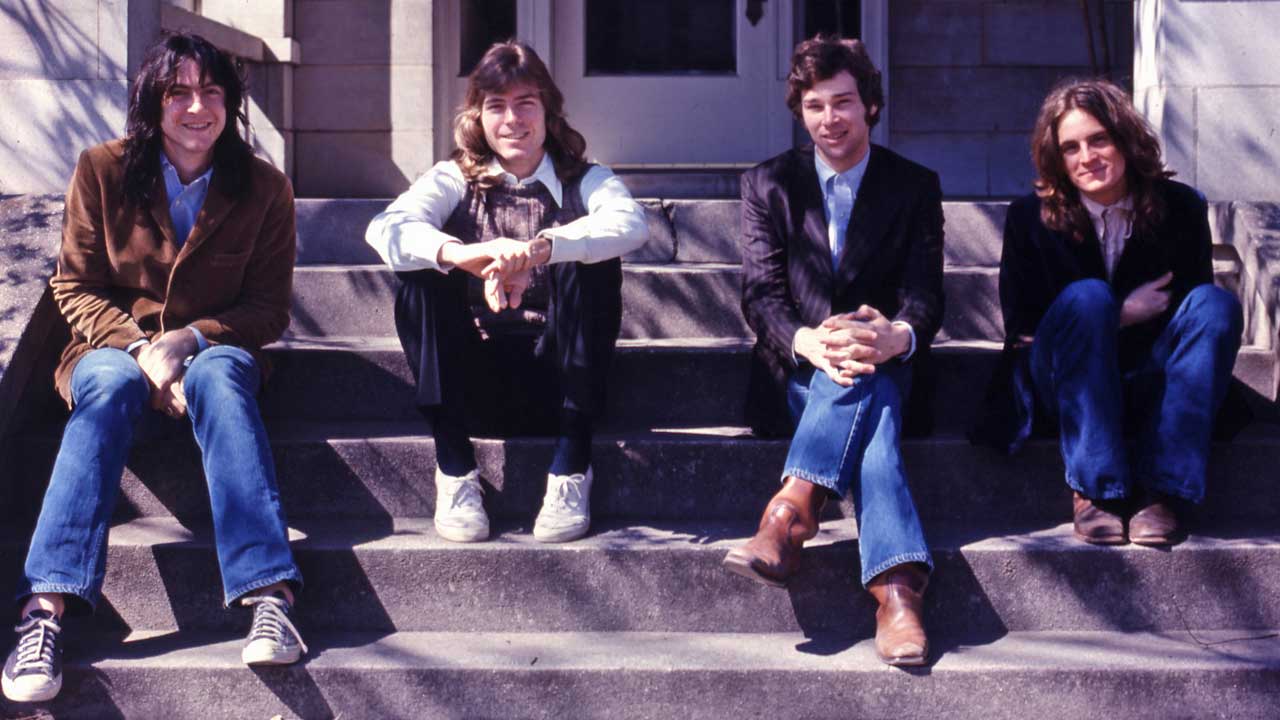 Big Star sitting on some steps