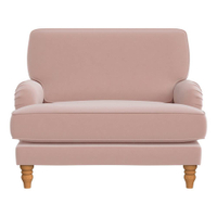 Amalfi velvet 'Eliza' loveseat, was £1,190 now £595