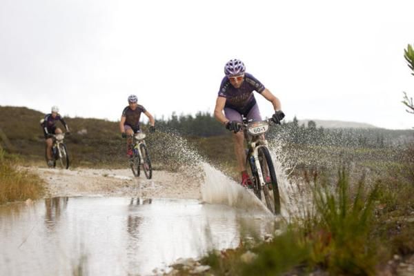 Bart Brentjens of Milka-Superior during stage 5 of the 2012 Absa Cape Epic Mountain Bike stage race from the Overberg Primary