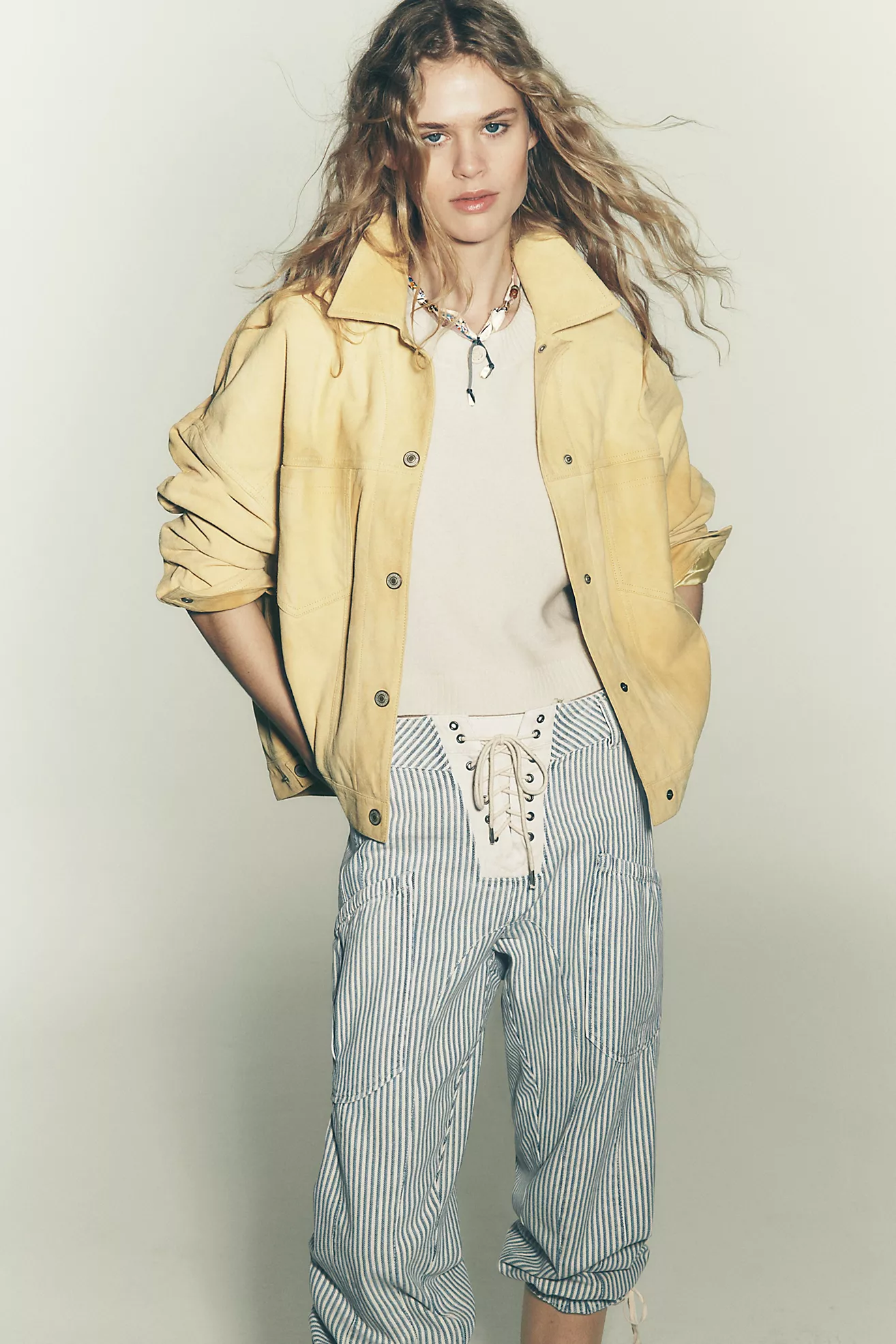 We the Free Opal Swing Suede Jacket