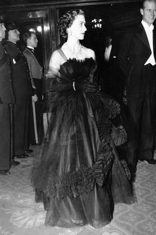 Princess Margaret at a film premiere