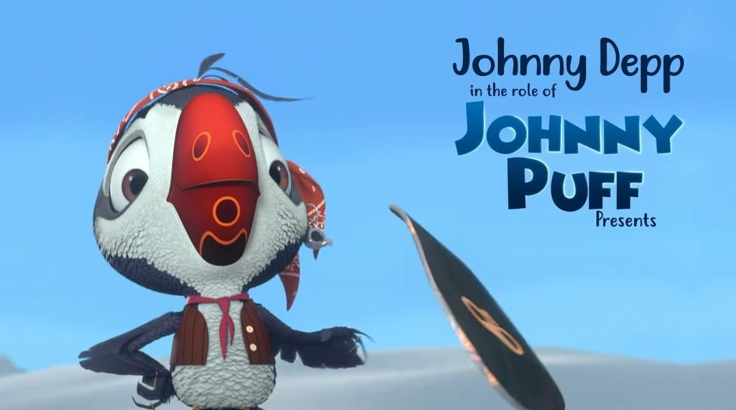 Johnny Depp Puffin