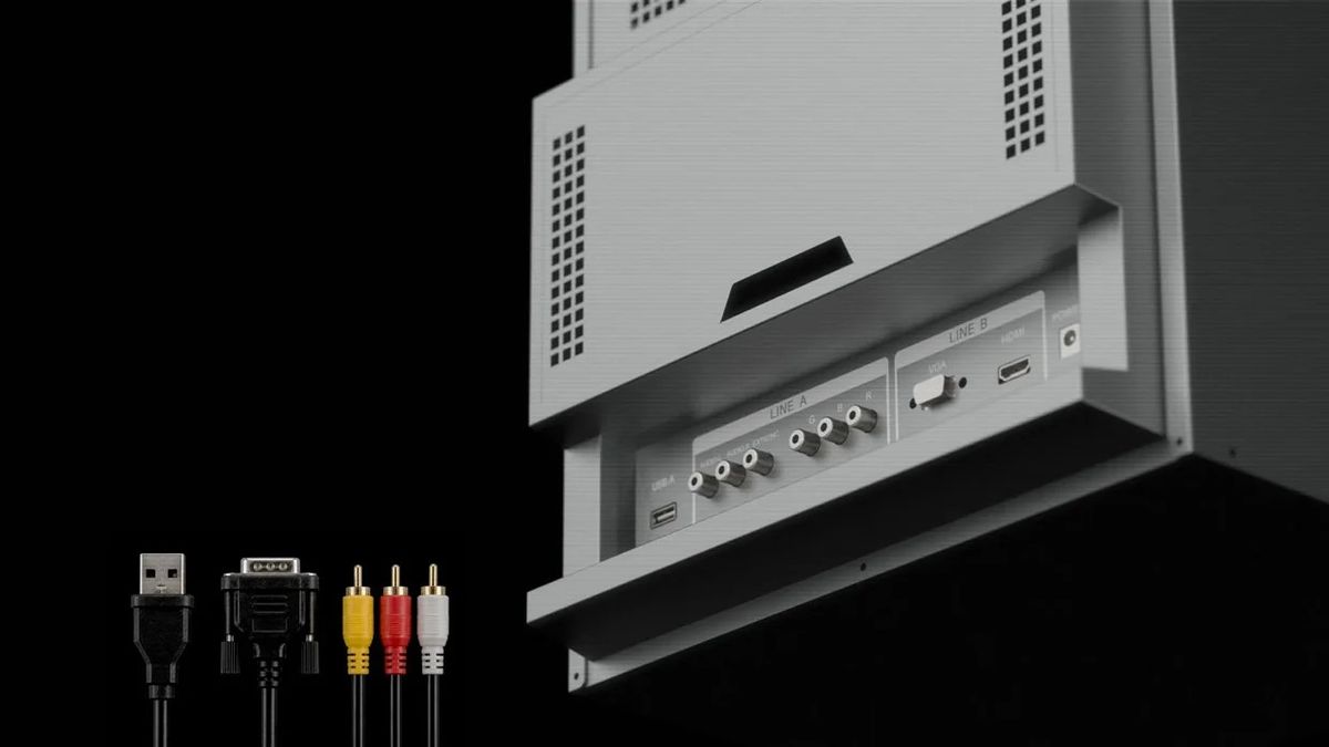 The Unico Traveller ULW10 retro gaming monitor