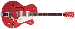 Gretsch G5410T Limited Edition Electromatic Tri-Five Hollow Body Single-Cut with Bigsby Two-Tone Fiesta Red Vintage White