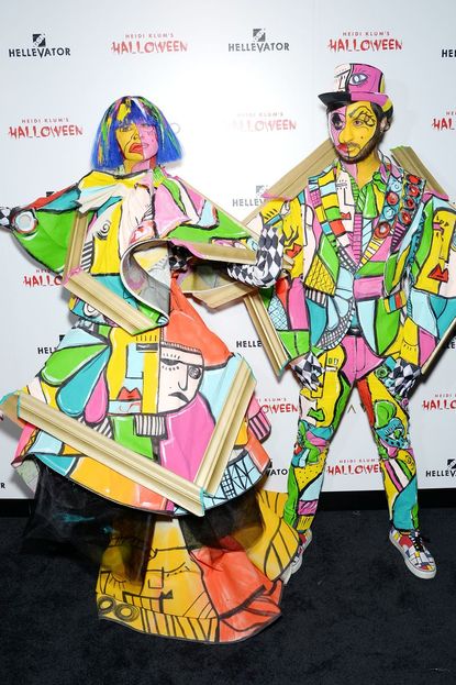 Christian Siriano and Brad Walsh as Picasso Paintings