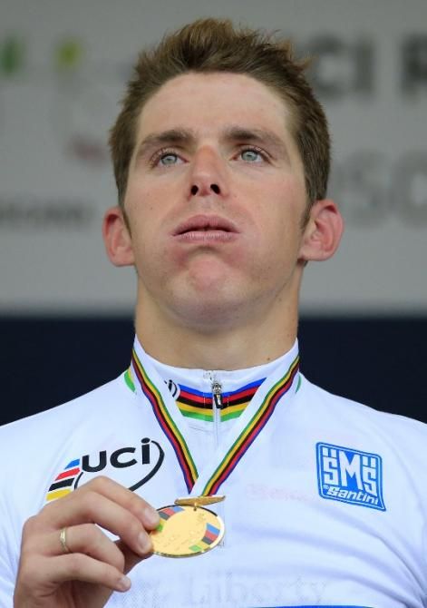 Rui Costa (Portugal) in the rainbow jersey