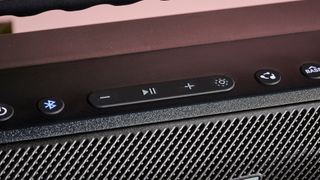 Button controls on the Anker Soundcore Boom 2 Plus