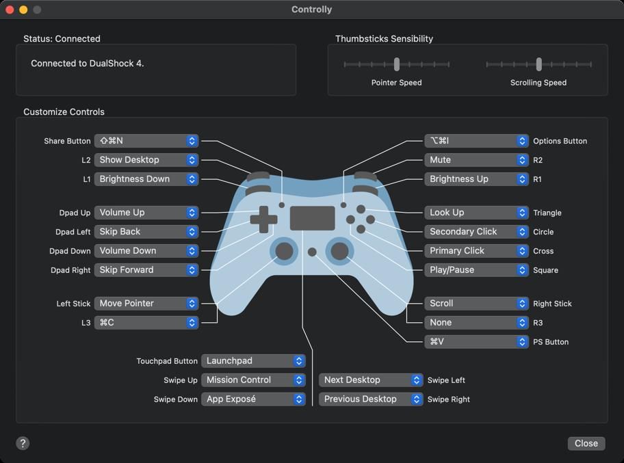 completely Roar Prompt Turn your game controller into a mouse on your Mac with this app | iMore