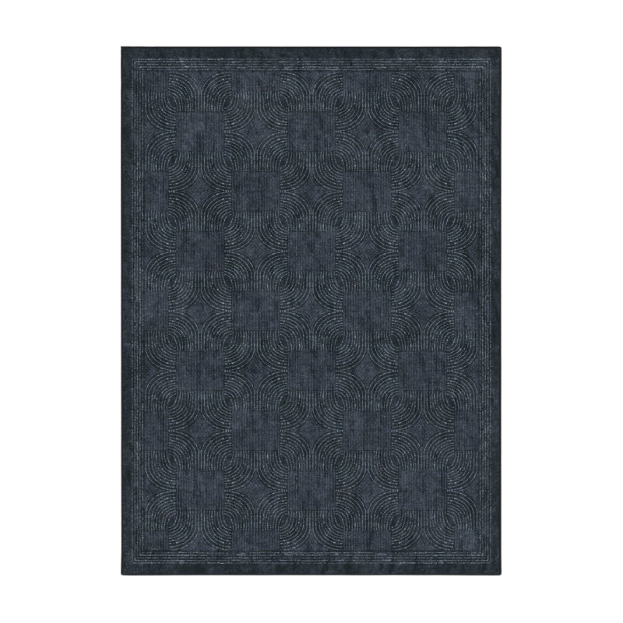 The Hiltons, Montecito Indigo Rug