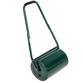 green garden lawn roller