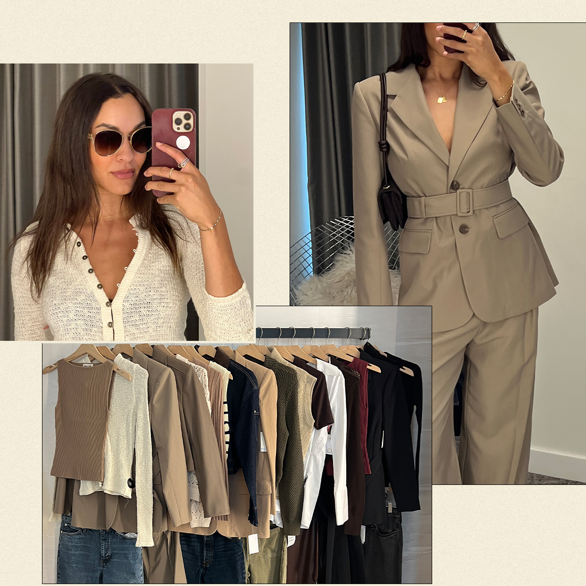 Collage of Nordstrom Anniversary Sale Outfits
