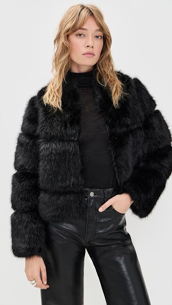 Apparis Sai Sable Coat