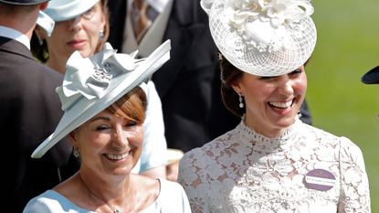 Carole Middleton and Kate Middleton