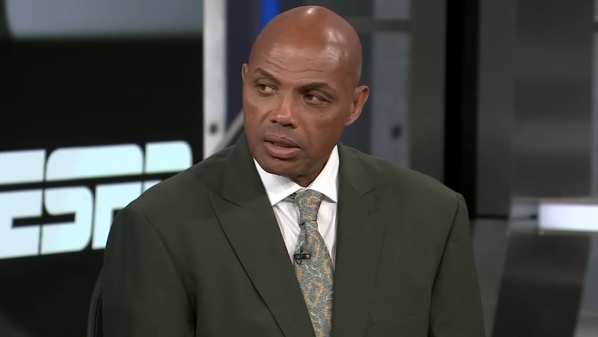 Charles Barkley makes a point on Inside the NBA.