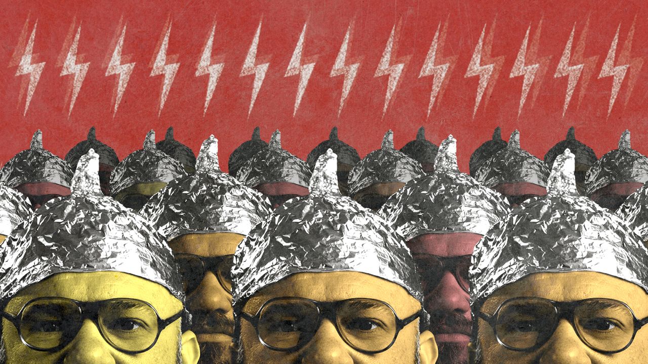 A tin foil hat army.