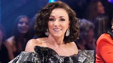 Shirley Ballas reacts as she sits on the judging panel on Strictly Come Dancing