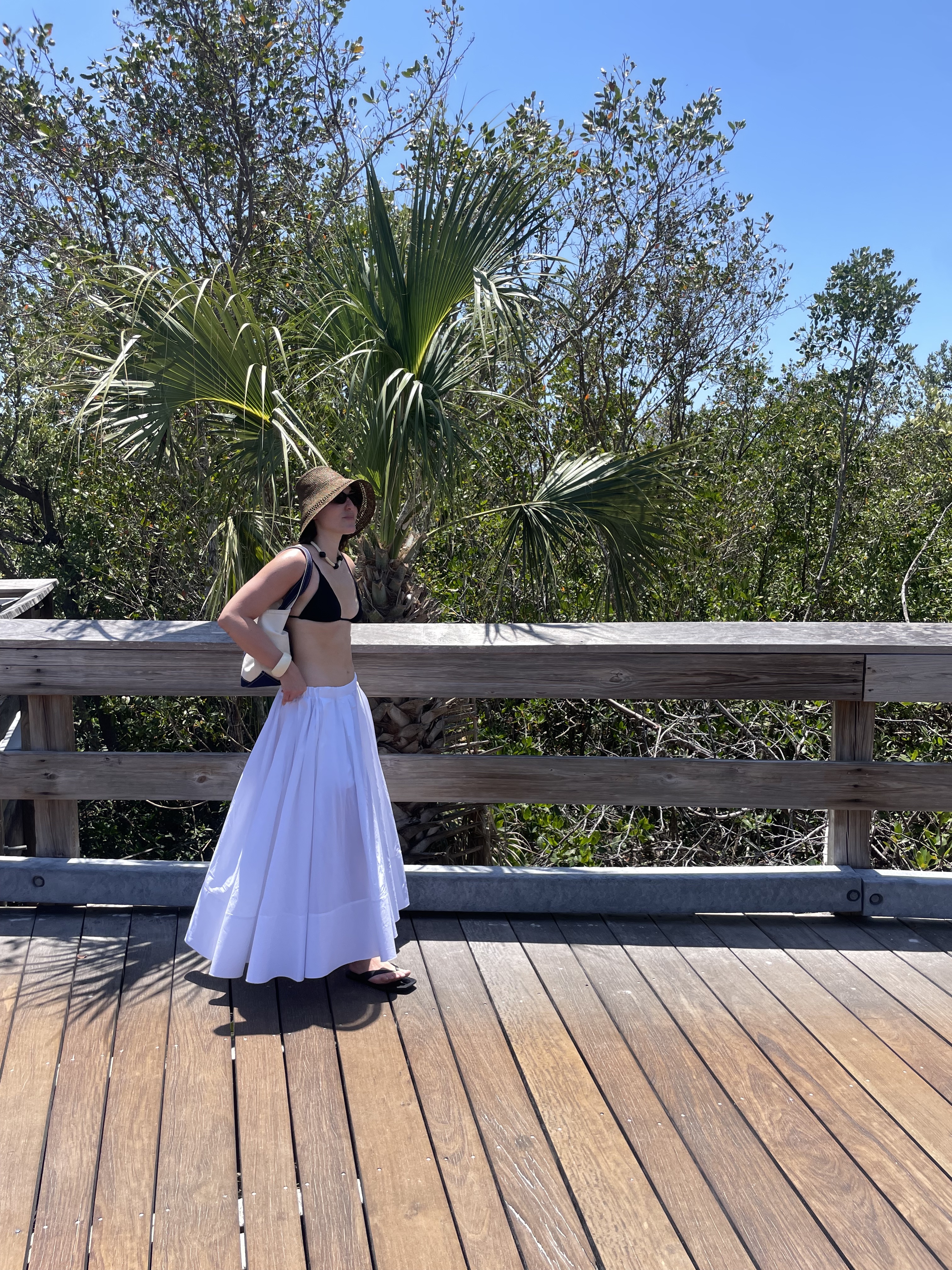 Anna LaPlaca wearing a new fashion item from May 2025