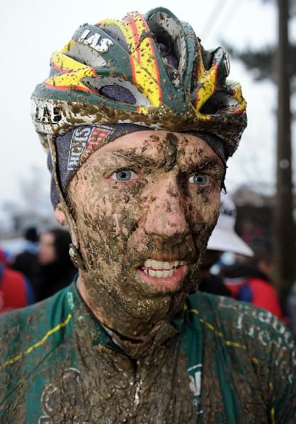 The mud in Baal is good for the complexion, says Sven Nys.