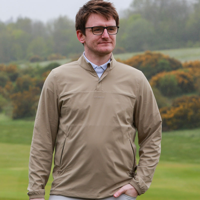 Lululemon Windproof Golf Pullover Quarter Zip Jacket