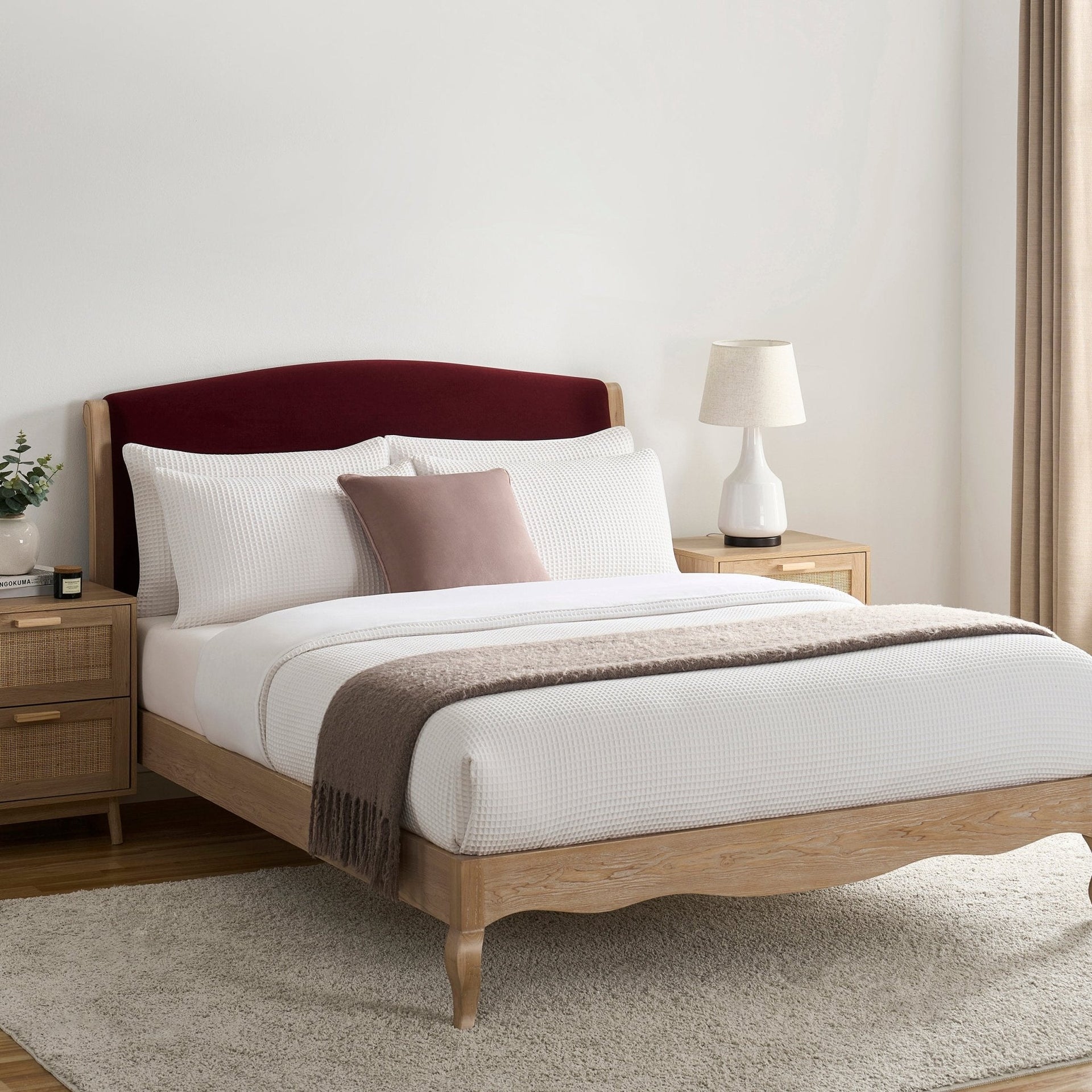 Chambery Bed Frame - Berry