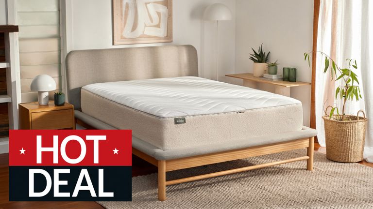 The new Koala Calm As mattress on a Koala bed base
