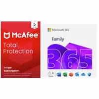 Microsoft 365 Family + McAfee Total Protection