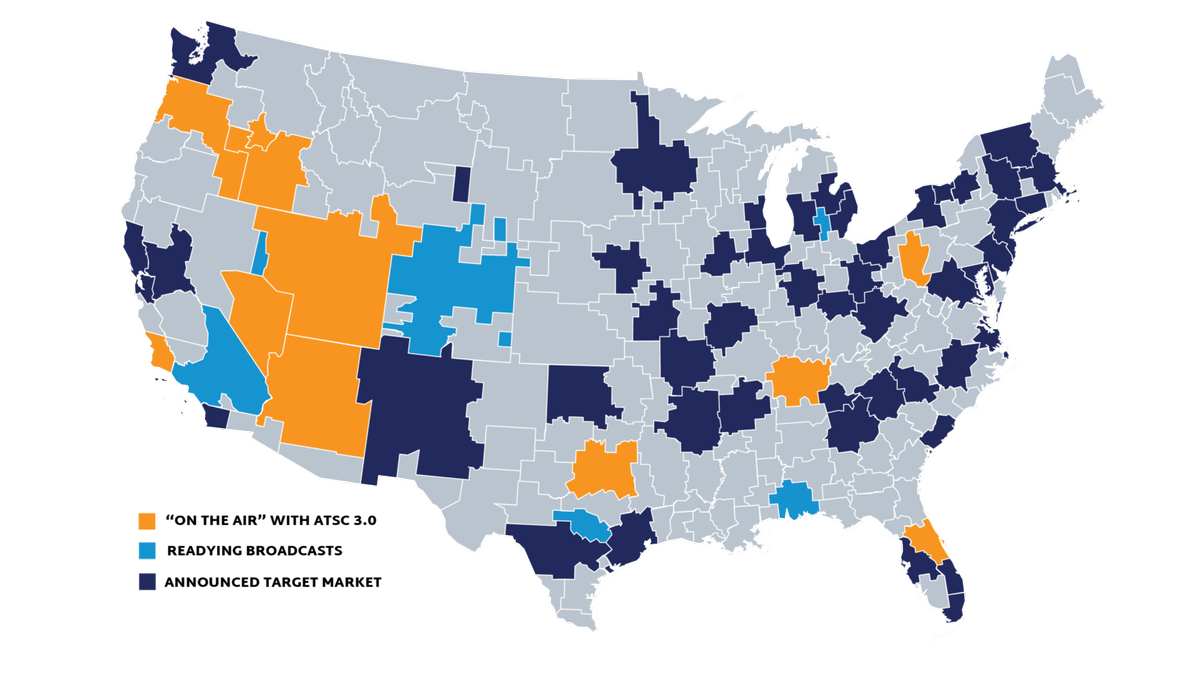 ATSC 3.0 Deployments: Where and When Will NextGen TV be Available? | TV ...