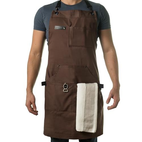 Asaya BBQ Apron With Pockets
