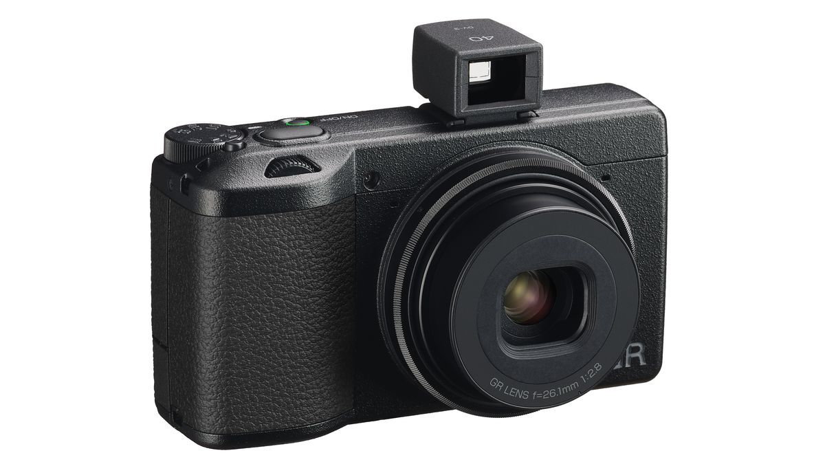 Ricoh GR IIIx with GV-3 viewfinder